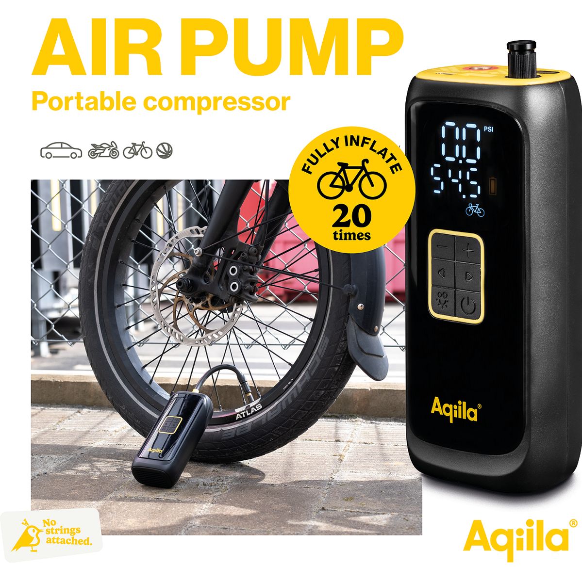 Aqiila Airbird C4 Compressor + PowerBank - image 3 of 5