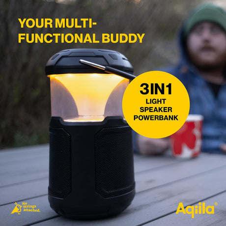 Aqiila SoundBird B10 Lantern Speaker PowerBank - image 3 of 5