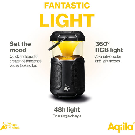 Aqiila SoundBird B10 Lantern Speaker PowerBank - image 5 of 5