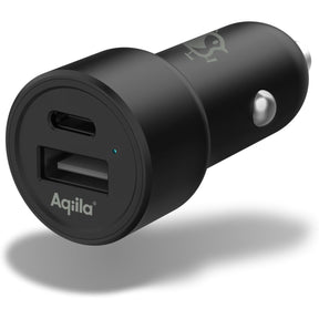 Aqiila Chargebird CC2 USB-C/USB-A Carcharger