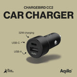 Aqiila Chargebird CC2 USB-C/USB-A Carcharger - image 3 of 3