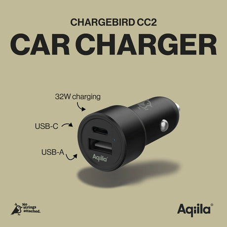 Aqiila Chargebird CC2 USB-C/USB-A Carcharger - image 3 of 3