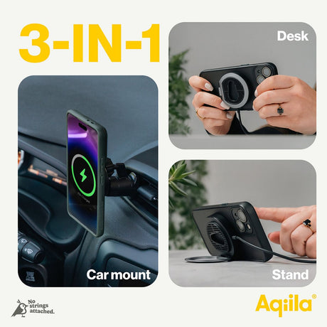 Aqiila Chargebird QC1 QI2 Wireless Charger w/ Car Mount - image 5 of 5