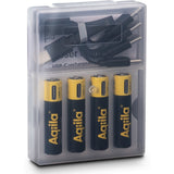 Aqiila Rechargable AAA Battery 4-pack USB-C Lithium 1.5V/600mAh - image 4 of 5