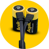 Aqiila Rechargable CR123A Battery 2-pack USB-C Lithium 3V/750mAh - image 4 of 5