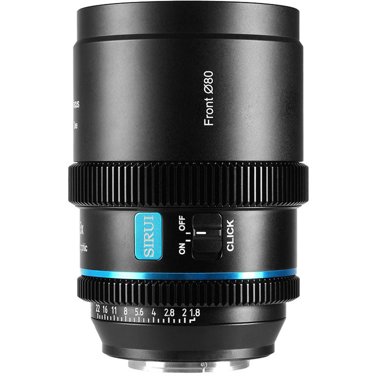 Sirui 40mm T1.8 1.33X S35 AF Anamorphic Lens (MFT Mount Neutral Flare) - image 3 of 5
