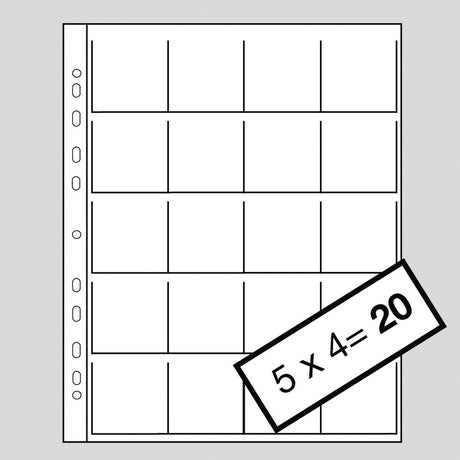 Kaiser Dia-Archiefblad 5x5 @ 10