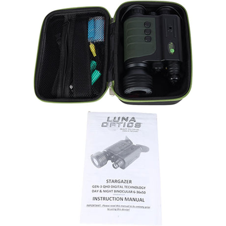 Luna Optics Stargazer Digital Night Vision Binocular 6-36x50 - image 5 of 5