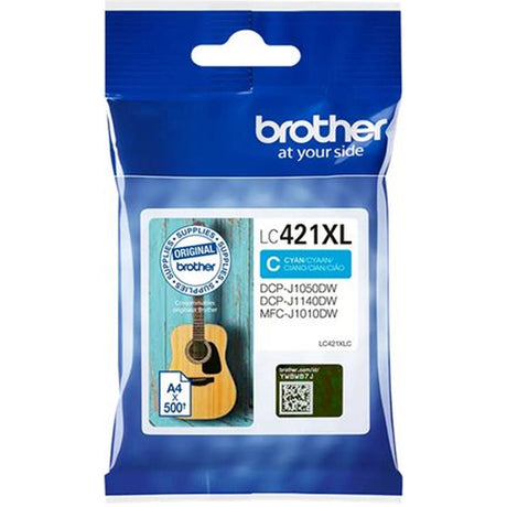 Brother LC-421XLC Cyan Ink Cartridge - image 4 of 4