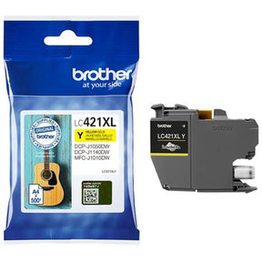Brother LC-421XLY Yellow Ink Cartridge
