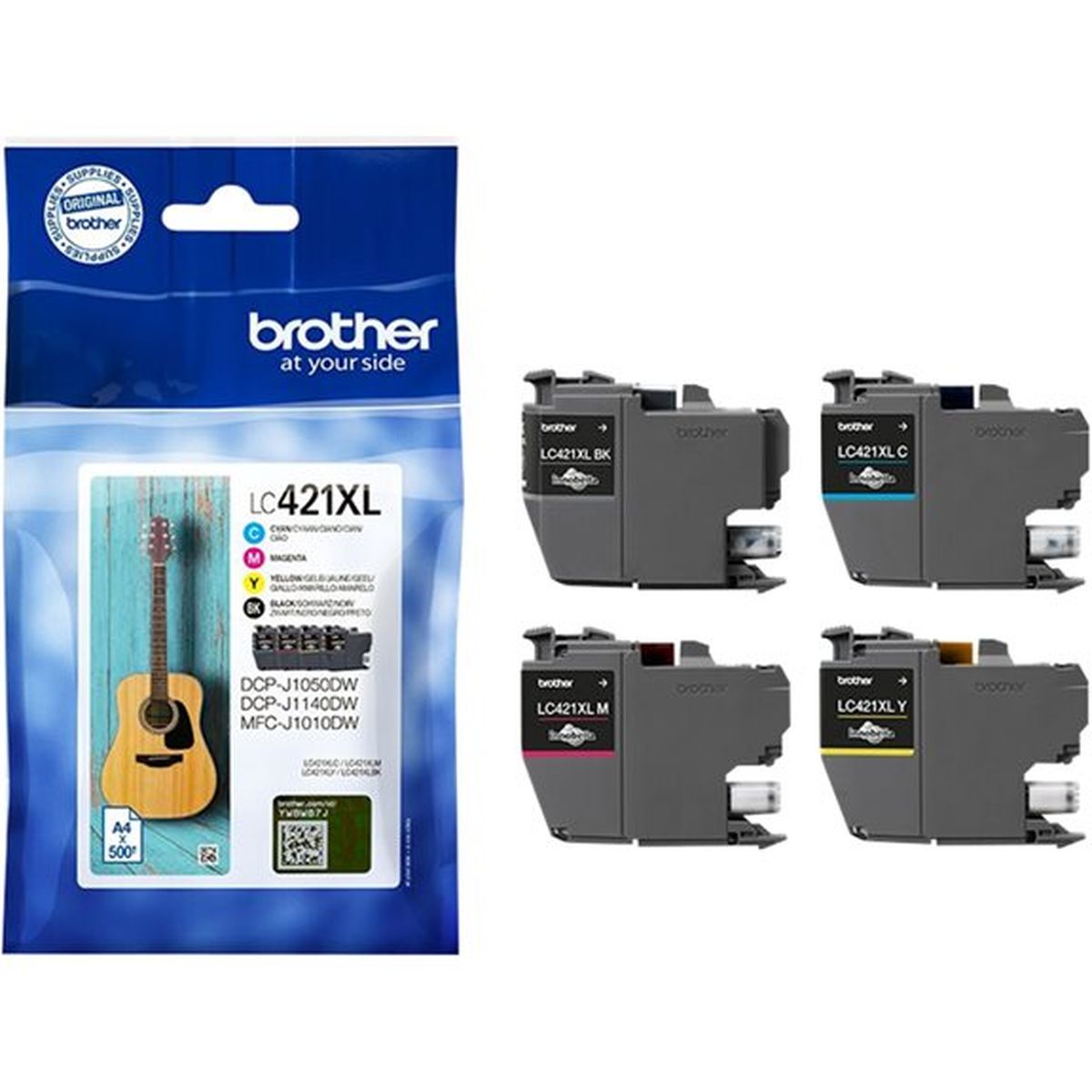 Brother 500-PAGE 4pack Ink Cartridge