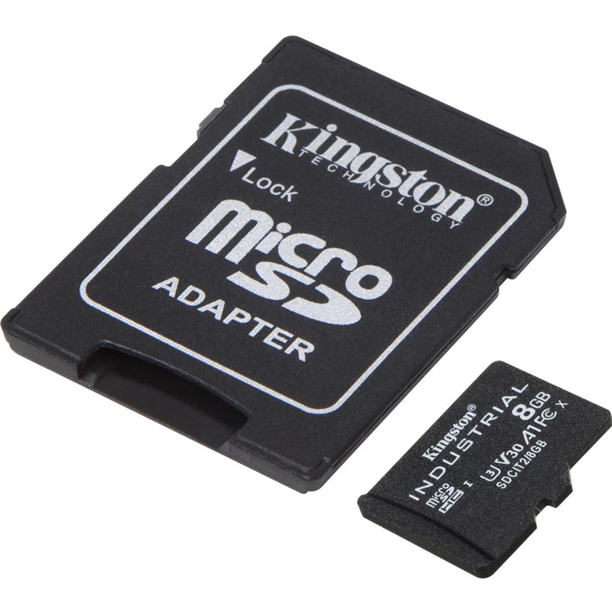 Kingston 8GB MicroSDHC Industrial C10 - image 2 of 3