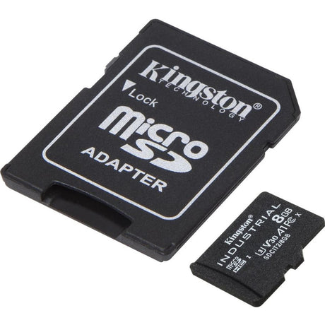 Kingston 8GB MicroSDHC Industrial C10 - image 2 of 3