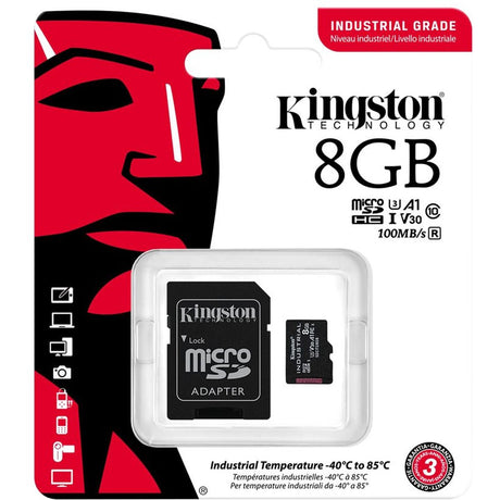 Kingston 8GB MicroSDHC Industrial C10 - image 3 of 3