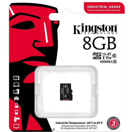Kingston 8GB MicroSDHC Industrial C10 - image 3 of 3
