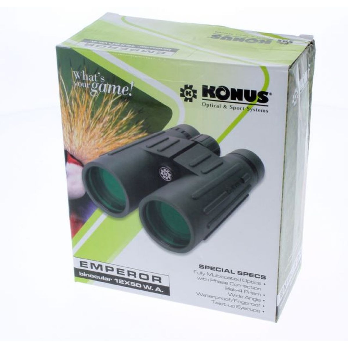 Konus Binocular Emperor 12x50 WP/Wa w/ Phasecoating - image 4 of 4