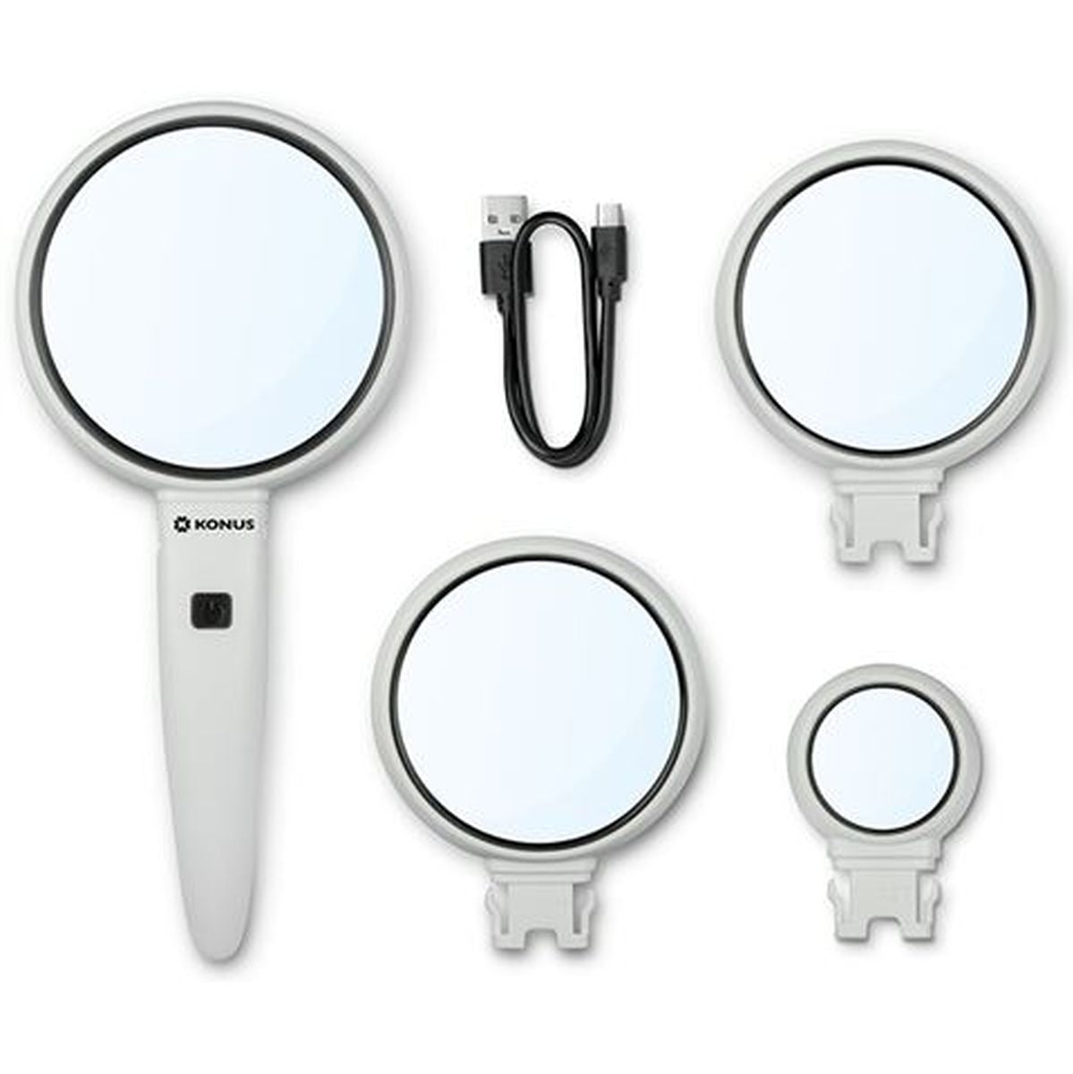 Konus Magnifier Trio 3.5X-5X-11X w/ LED - image 2 of 2