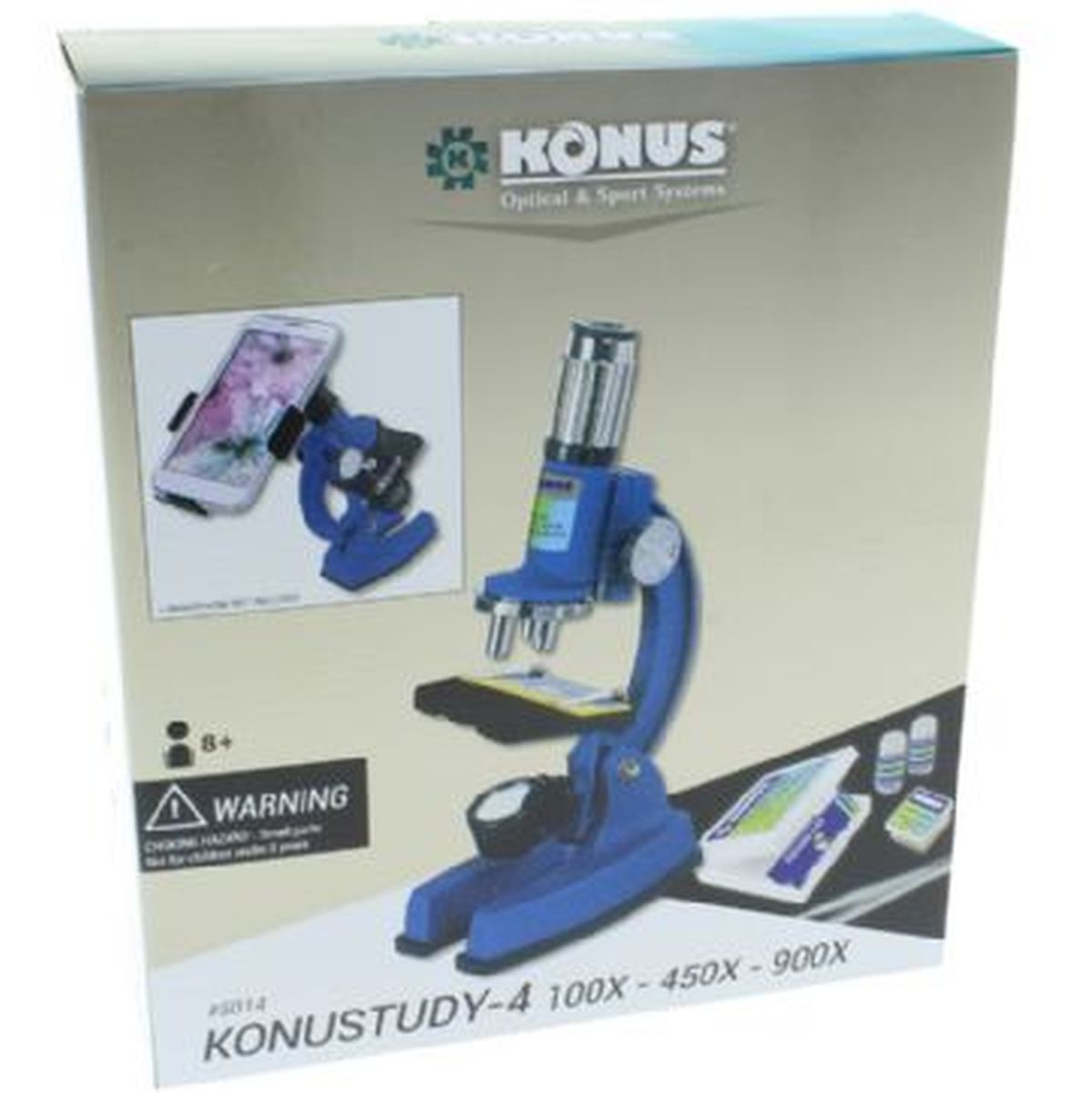 Konus Microscope Konustudy-4 150X-450X-900X