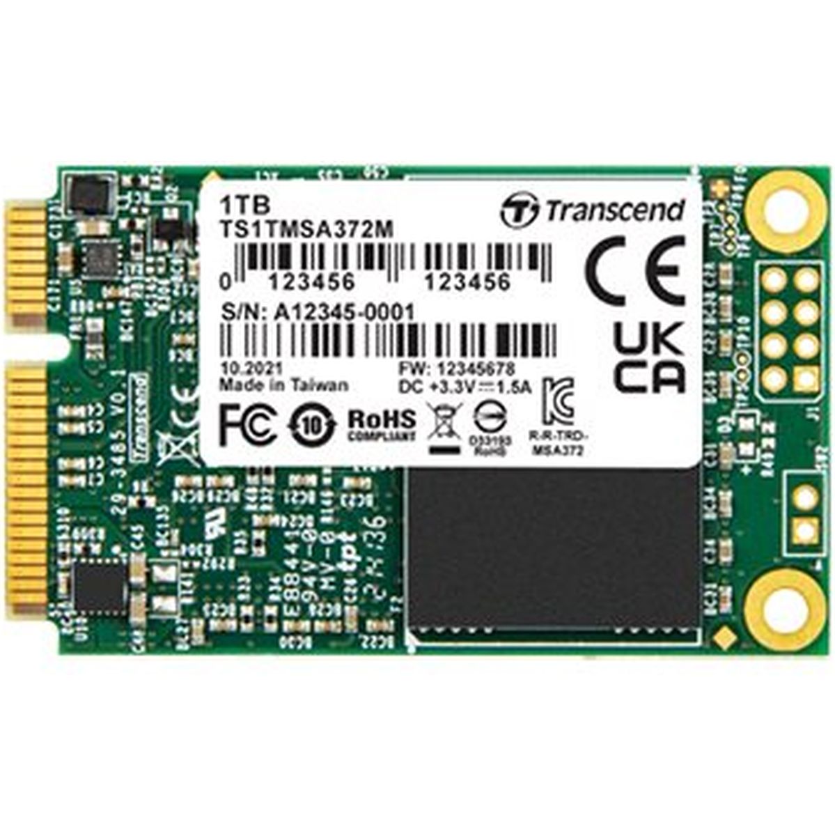 Transcend 128GB mSATA SSD SATA3