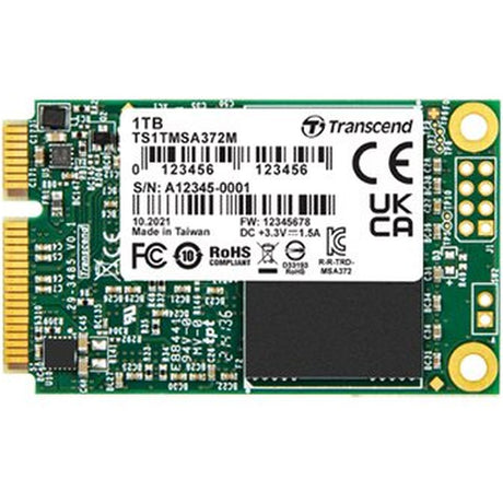 Transcend 32GB mSATA SSD SATA3 MLC
