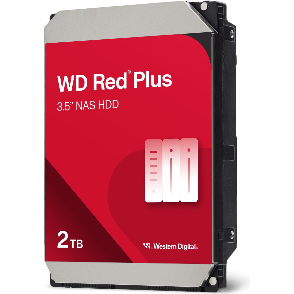 Western Digital Red Plus 2TB SATA 6GB/s 3.5i HDD - image 3 of 3