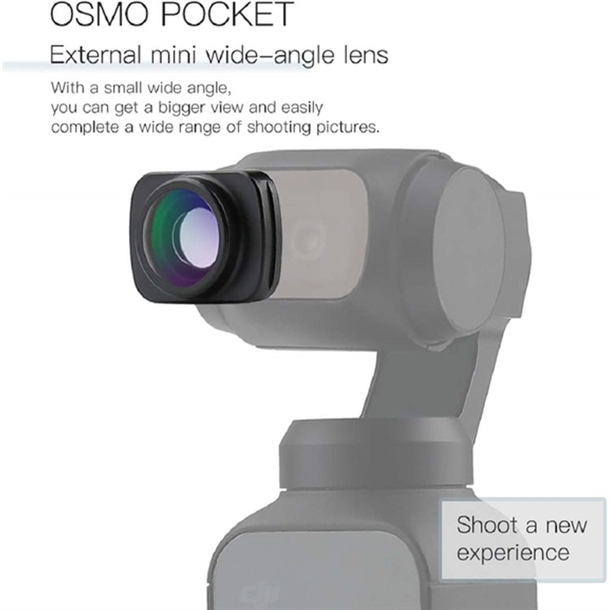 Kenko Osmo Pocket Wide Angle Lens 0.6X - image 3 of 5