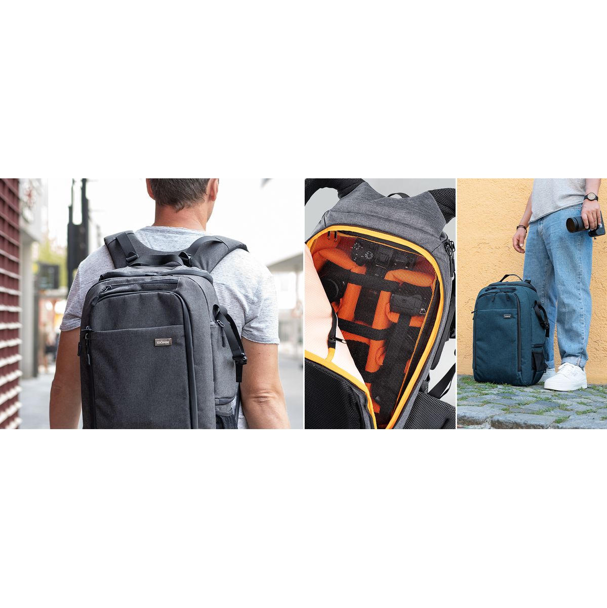 Dörr Photo Backpack Prag Pro Grey - image 3 of 5