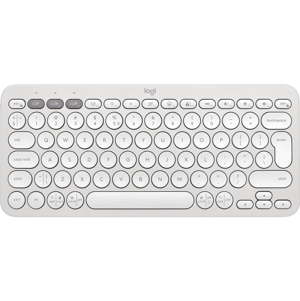 Logitech Pebble Keys 2 K380S Tonal White(Us)