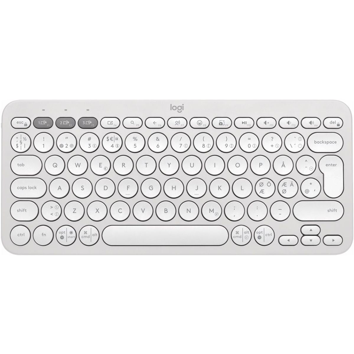 Logitech Pebble Keys 2 K380S Tonal White(PN)