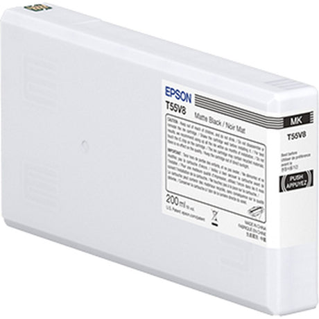 Epson T55W8 Matte Black Ink Cartridge