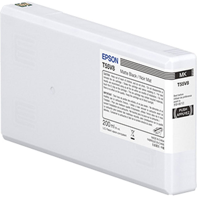 Epson T55W8 Matte Black Ink Cartridge