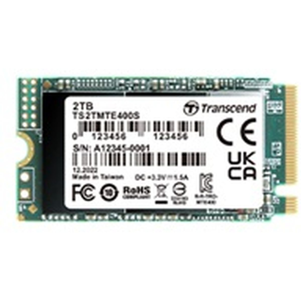 Transcend 2TB M.2 2242 PCIe GEN3x4 NVMe