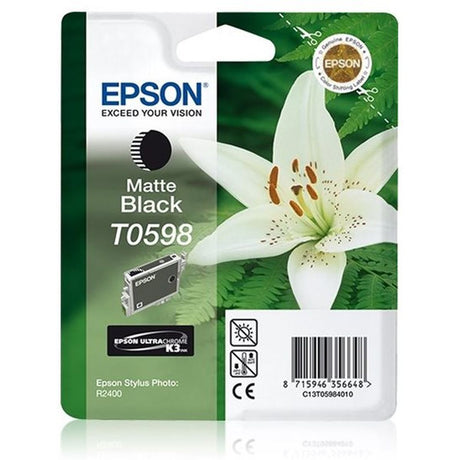 Epson T0598 Ink Cartridge Matte Black