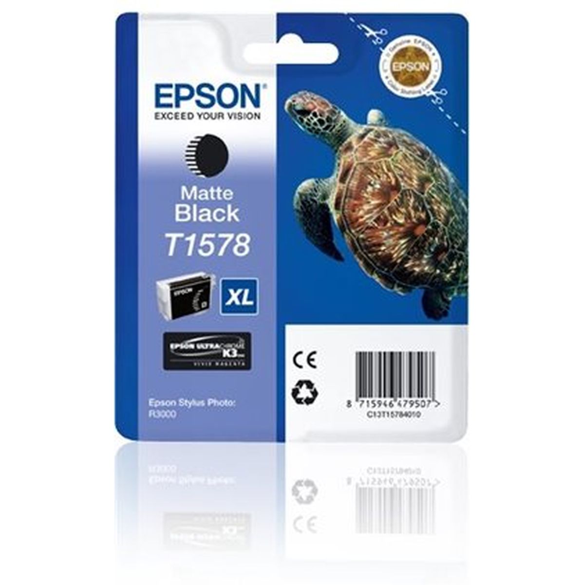 Epson T1578 Ink Cartridge Matte Black - image 3 of 3