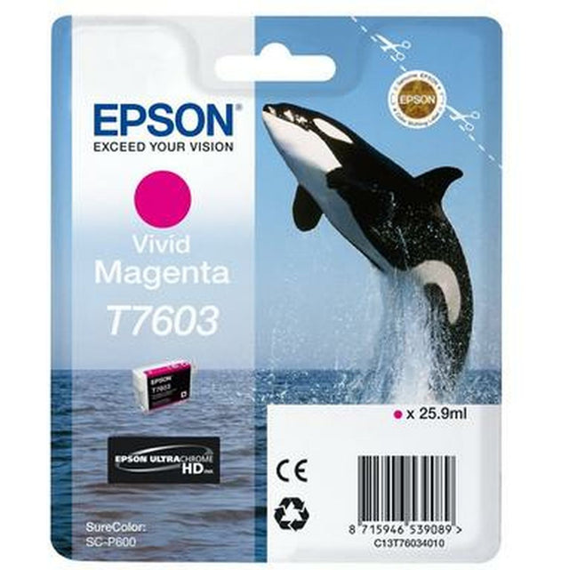 Epson T7603 Ink Cartridge Vivid Magenta