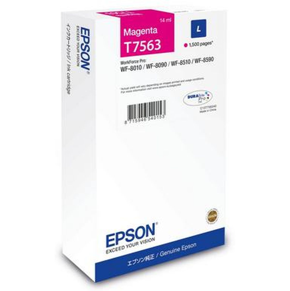 Epson WF-8XXX Series Ink Cartridge L