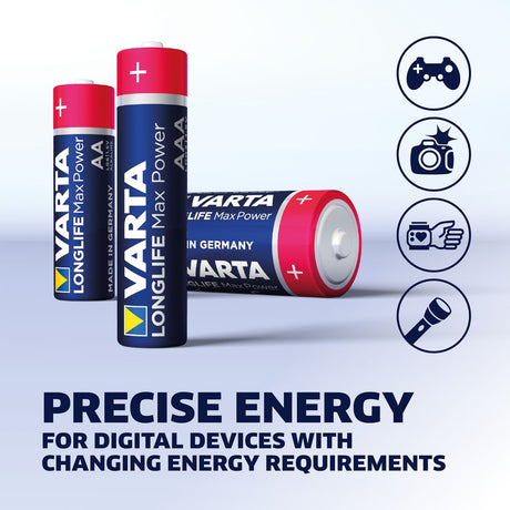 Varta MN-1604 Longlife Max Power 9V NO.4722 - image 2 of 5