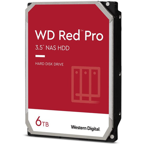 Western Digital Red Pro 6TB 6GB/s SATA HDD 3.5inch - image 2 of 3