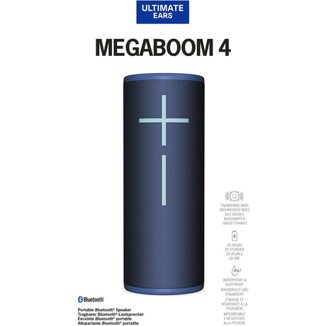 Logitech Ultimate Ears Megaboom 4 Blue - image 3 of 4