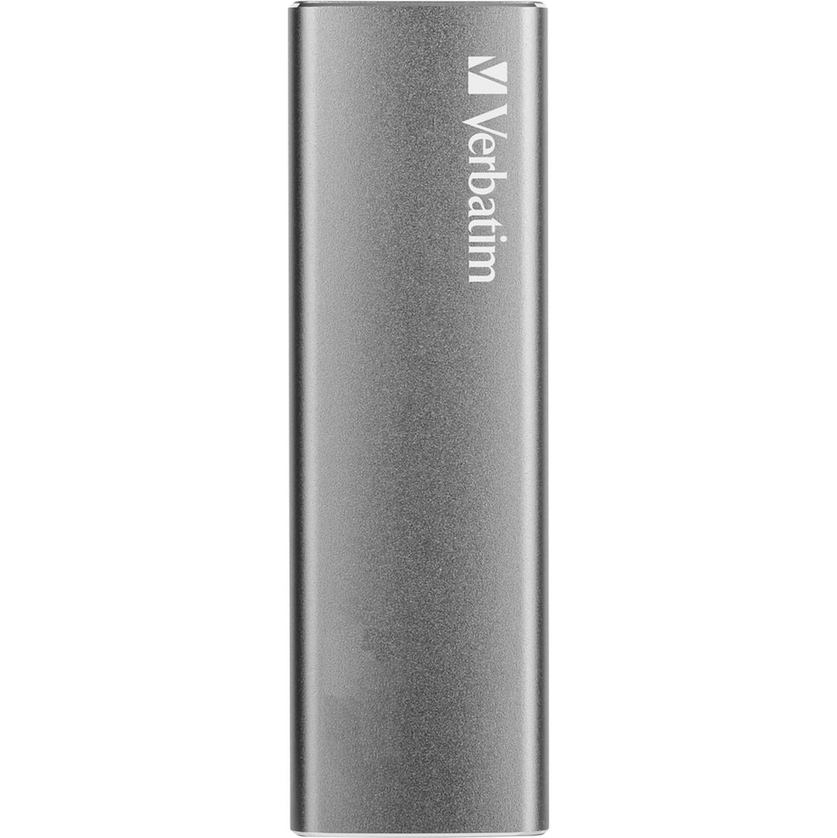 Verbatim VX500 SSD 120 GB Portable USB 3.1 Gen 2 (USB-C Connection) Spacegrijs