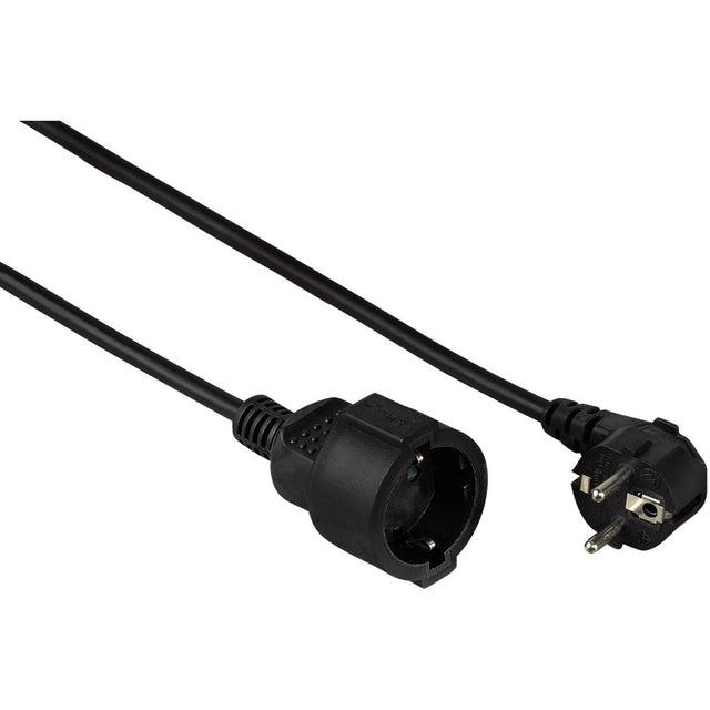 Hama Ext Cord Pro 3m Black