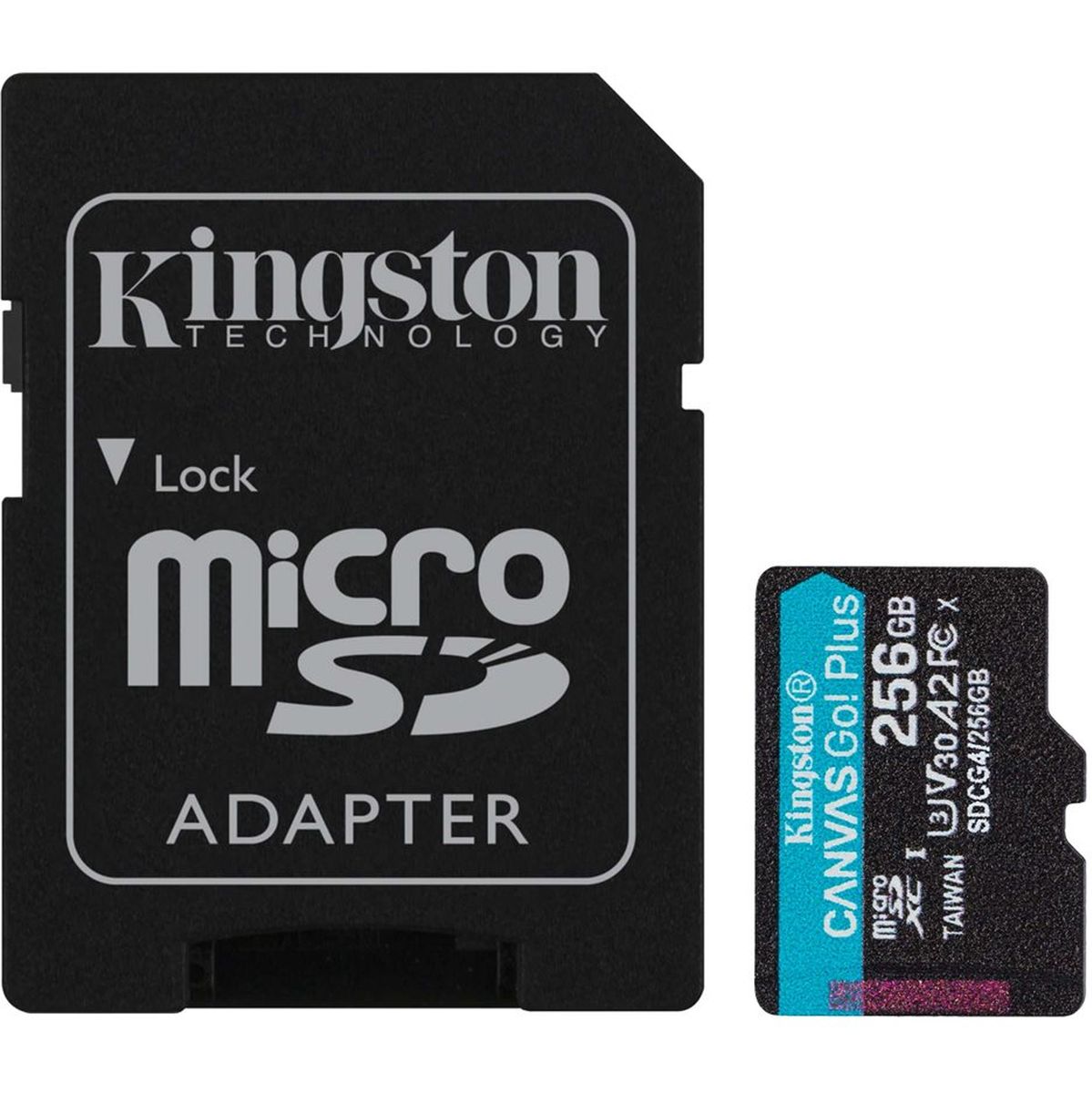 Kingston 256GB MicroSDXC + Adapter
