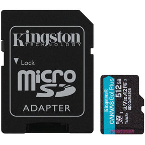 Kingston 512GB MicroSDXC + Adapter
