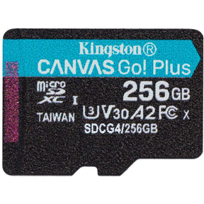 Kingston 256GB MicroSDXC Canvas w/o ADP