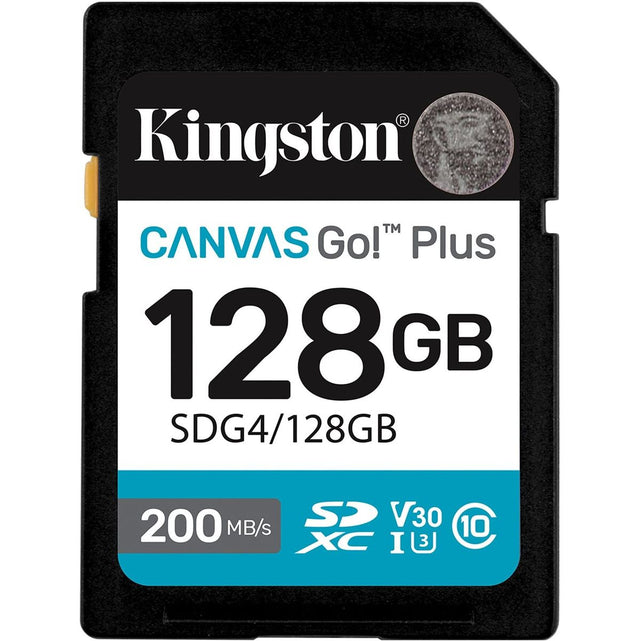 Kingston 128GB SDXC Canvas Go Plus GEN4
