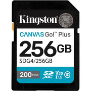 Kingston 256GB SDXC Canvas Go Plus GEN4