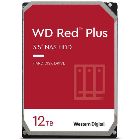 Western Digital Red Plus 12TB SATA 6GB/s 3.5inch HDD