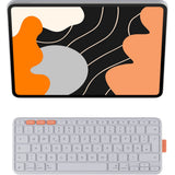 Logitech Flip Folio Pale Grey (DE)