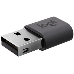 Logitech USB-A To C Adaptor Graphite