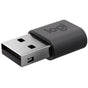Logitech USB-A To C Adaptor Graphite